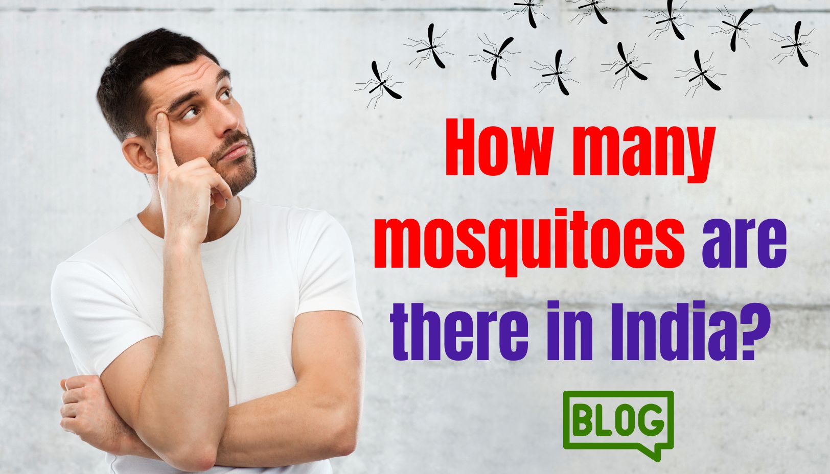How many mosquitoes are there in India?