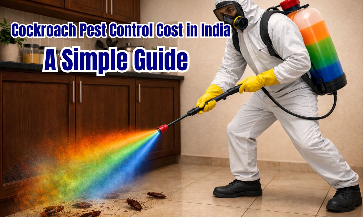 Cockroach Pest Control Cost in India: A Simple Guide