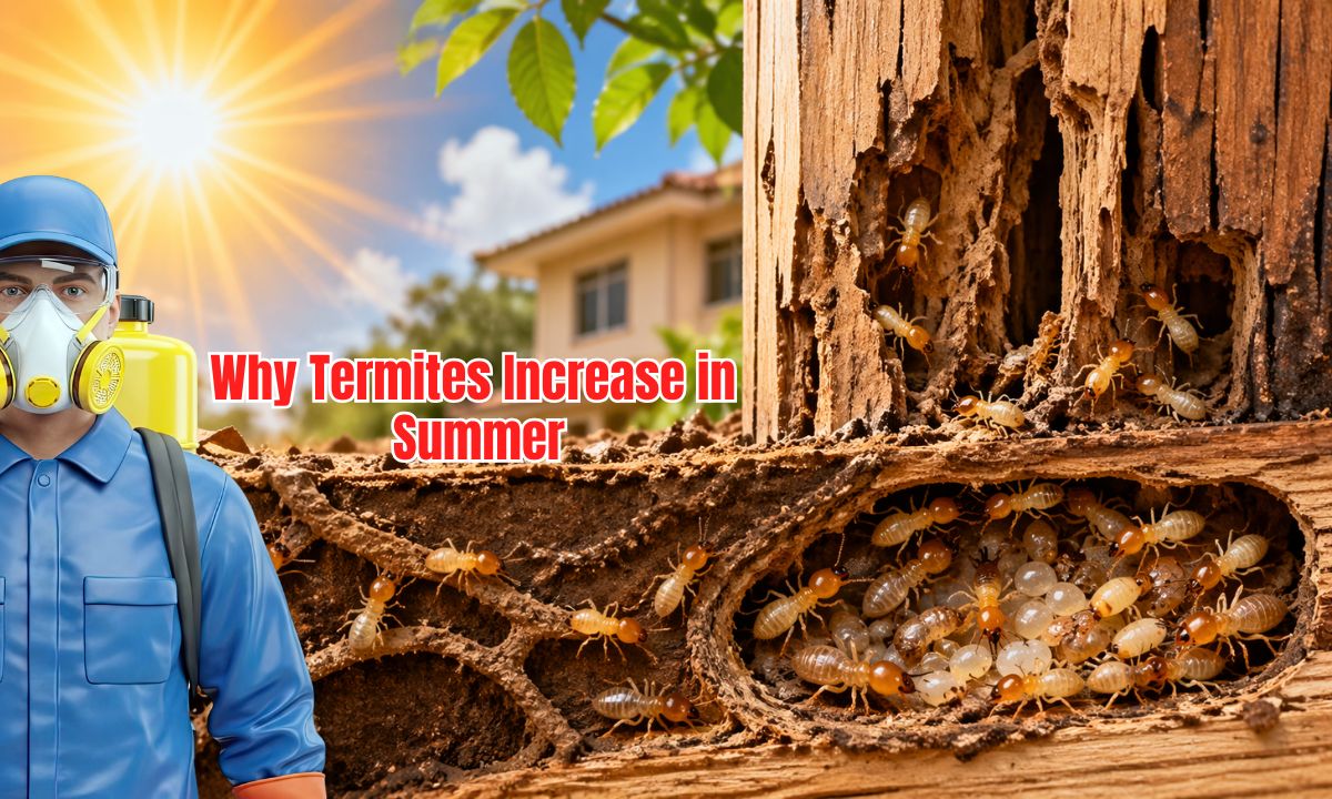 Why Termites Increase in Summer