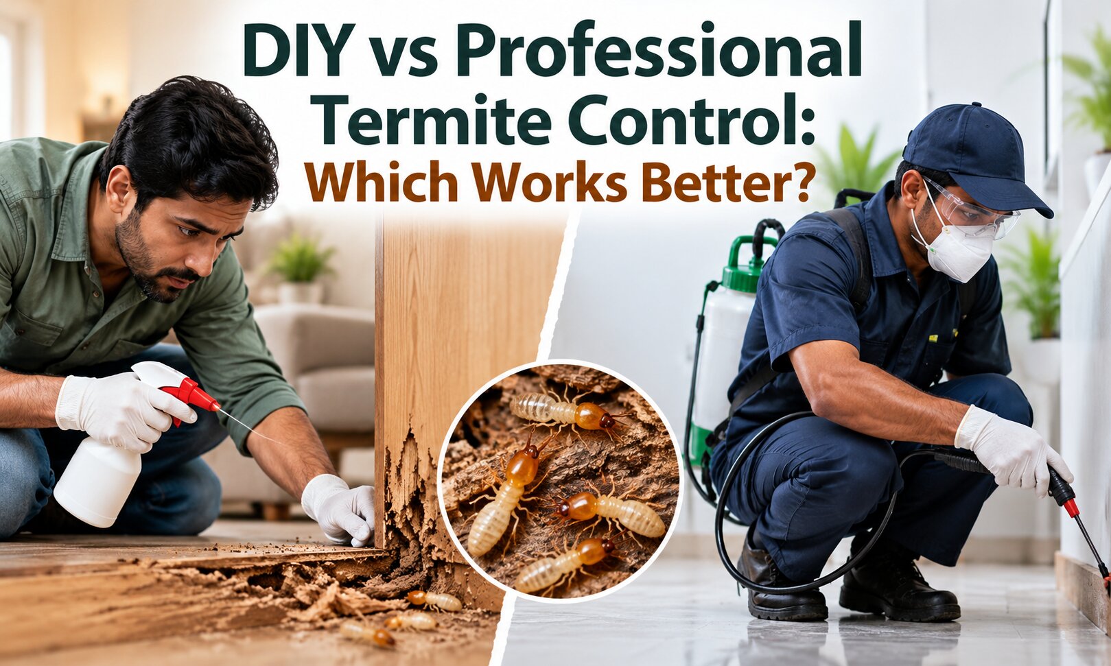 DIY vs Professional Termite Control: Which Works Better?